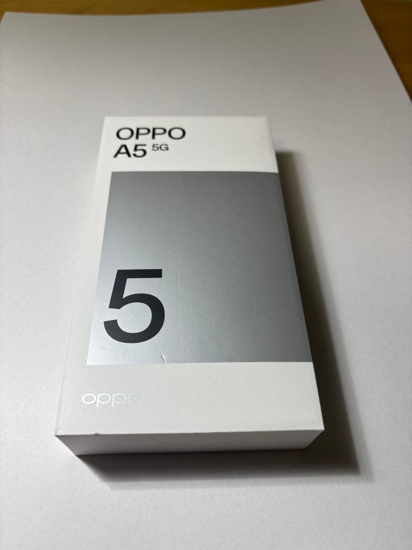 新品　OPPO A5 5G ホワイト 128GB