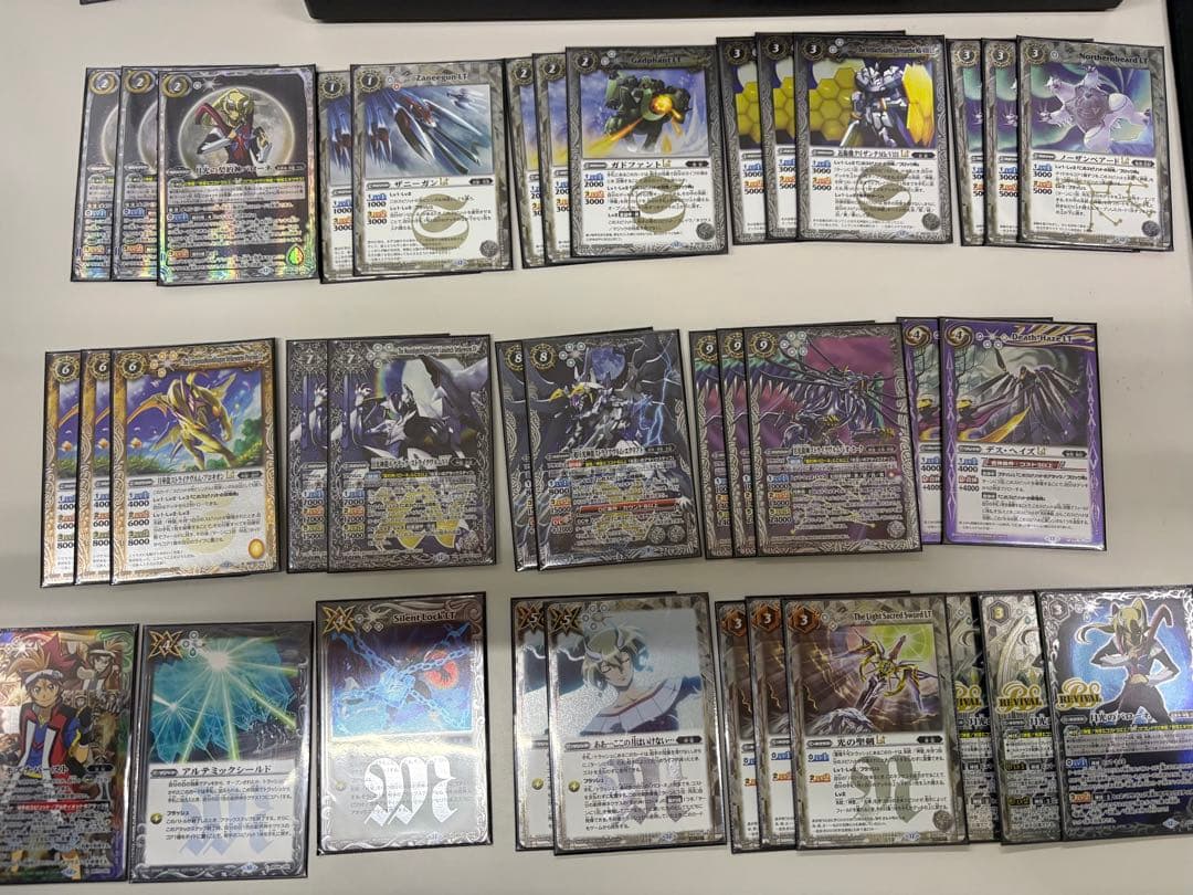 バトルスピリッツ デッキ　月光の契約神バローネ　白神星　某プロレシピ参考