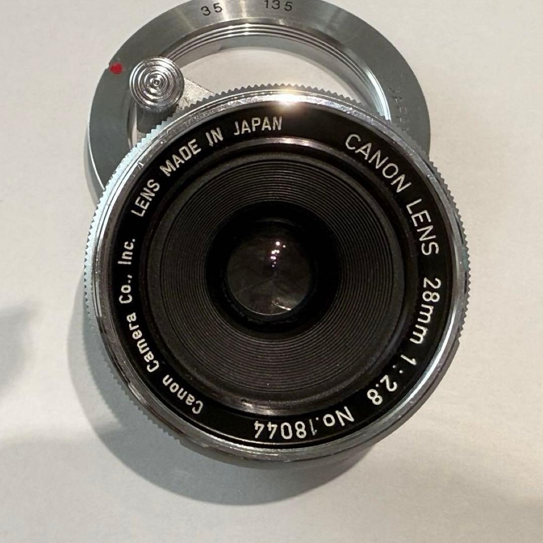 Canon 28mm F2.8 L39 オールドレンズ キヤノン製