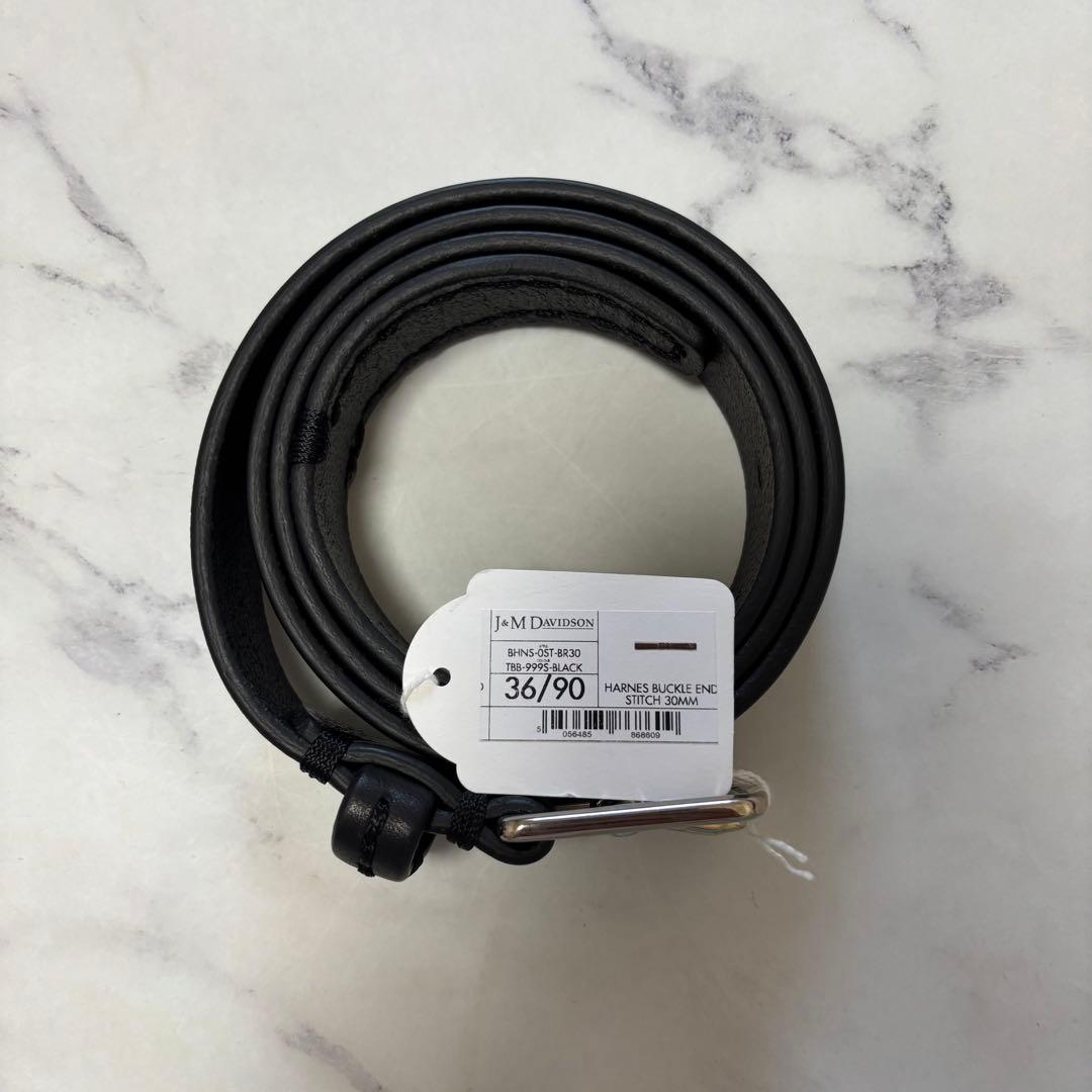 【新品】J&M Davidson ハーネス メンズベルト36/90 BLACK