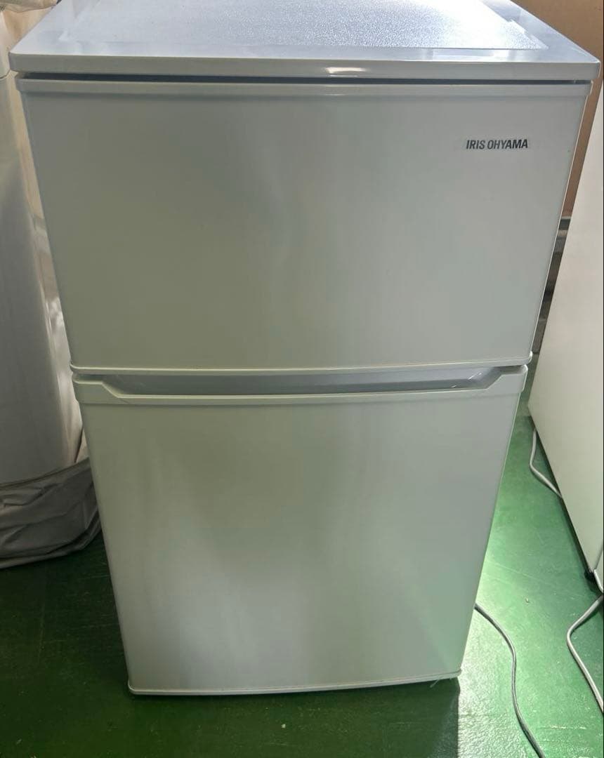 IRIS OHYAMA 冷蔵庫 IRSD-9B-W 90L 2023年製
