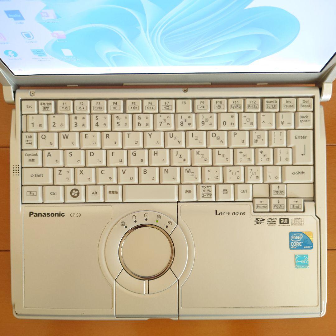 設定済✨️レッツノートCF-S9✨️Win11/i5/SSD/オフィス2024