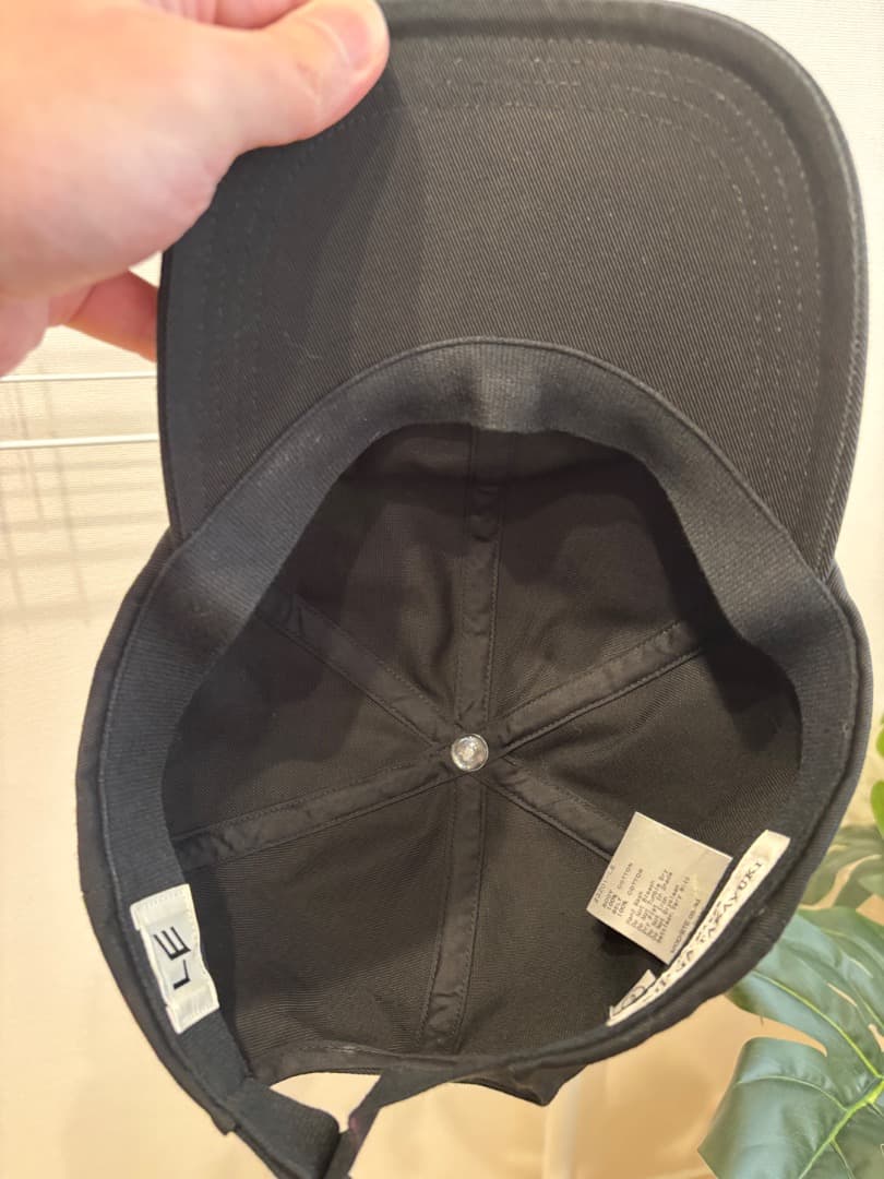 LE×KIJIMA TAKAYUKI キャップ　黒　３　大きめサイズ