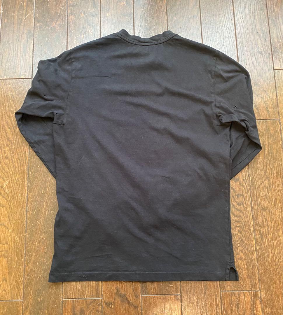 STONE  ロンT ブラック M ストーンアイランド ワッペン