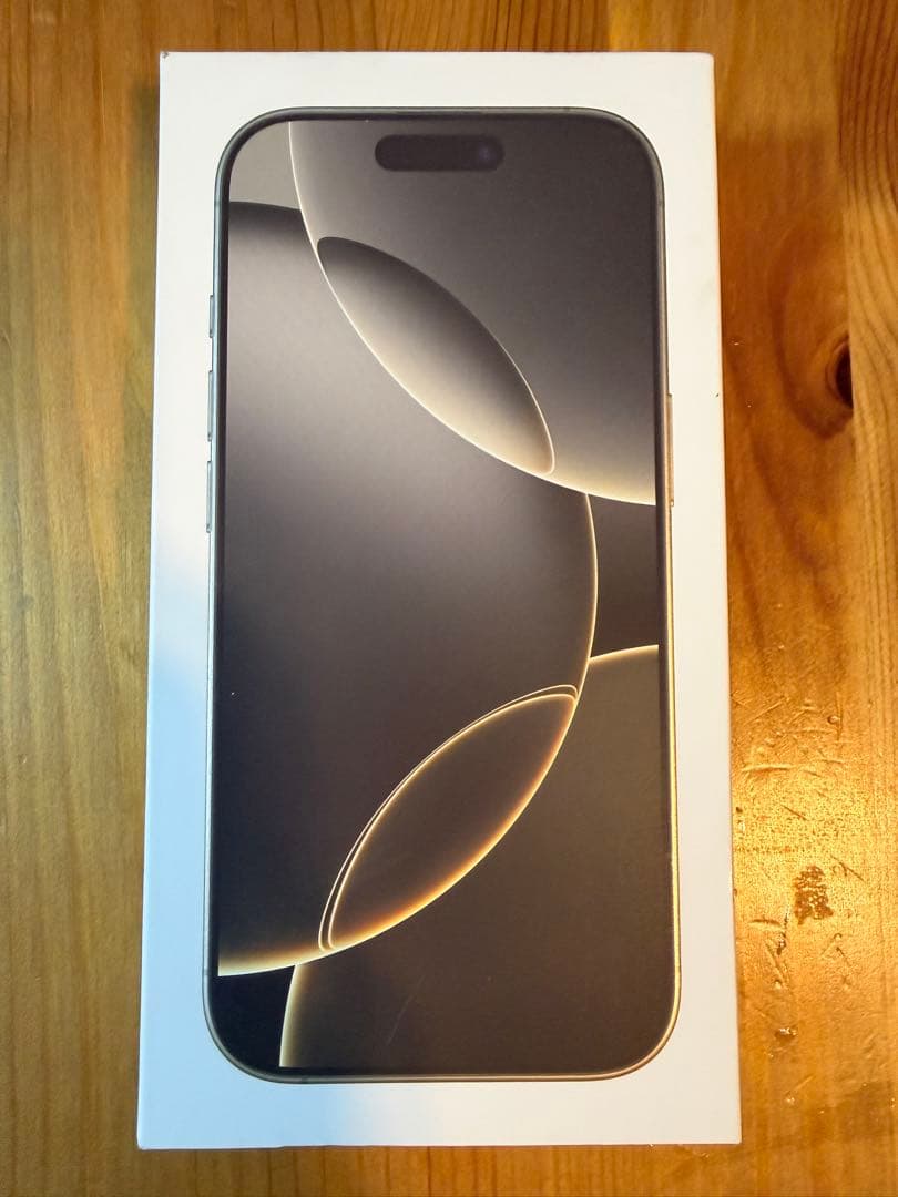 iphone 16 pro 512 gb ナチュラルチタニウム sim free