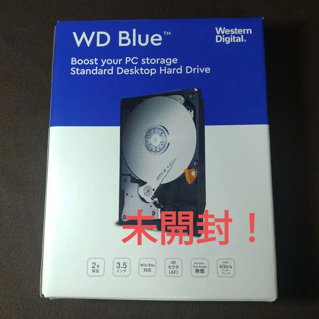新品未使用 6TB ハードディスクドライブ WD Blue 静音・低発熱