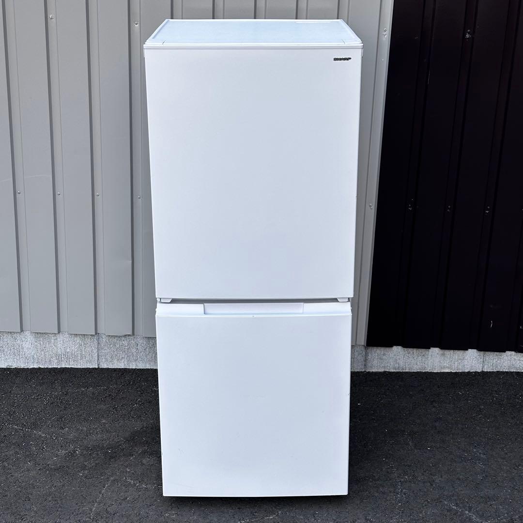 ω送料込！設置対応◎2024SHARP 152L 冷蔵庫 SJ-D15P-W