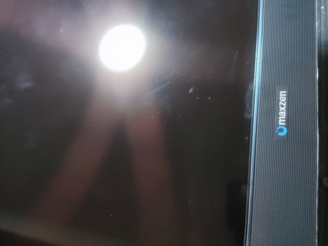 maxzen 55インチ大画面液晶テレビ 本体　ジャンク