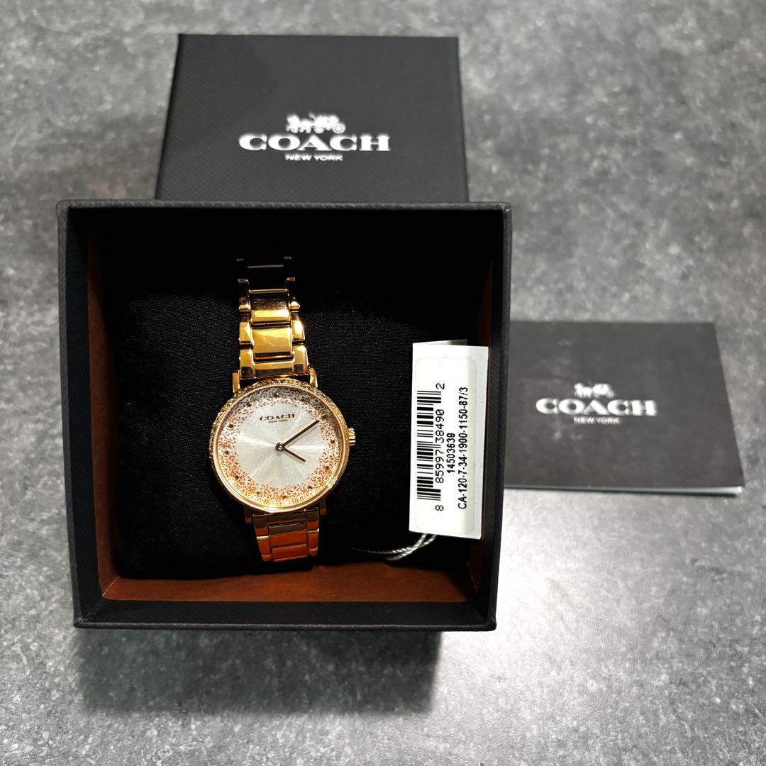 ⭐︎新品⭐︎コーチ COACH 14503639 腕時計 ピンクゴールド PERRY