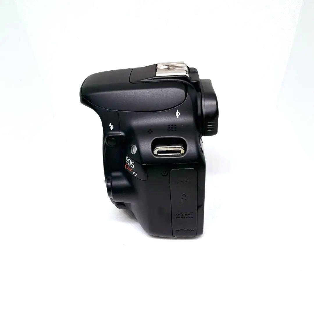 【美品】Canon EOS Kiss X7 ダブルレンズ キャノン♥️初心者♥️