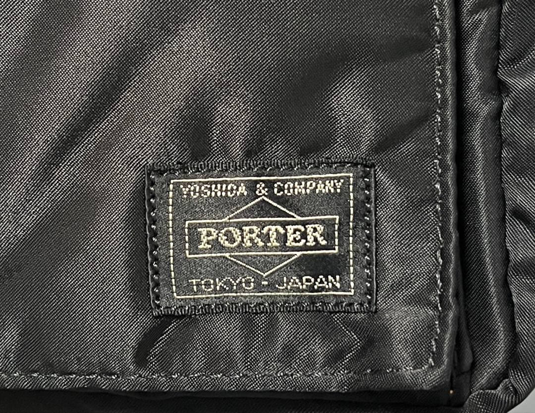 未使用 PORTER タンカー ボディバッグ ウエストバッグ ブラック
