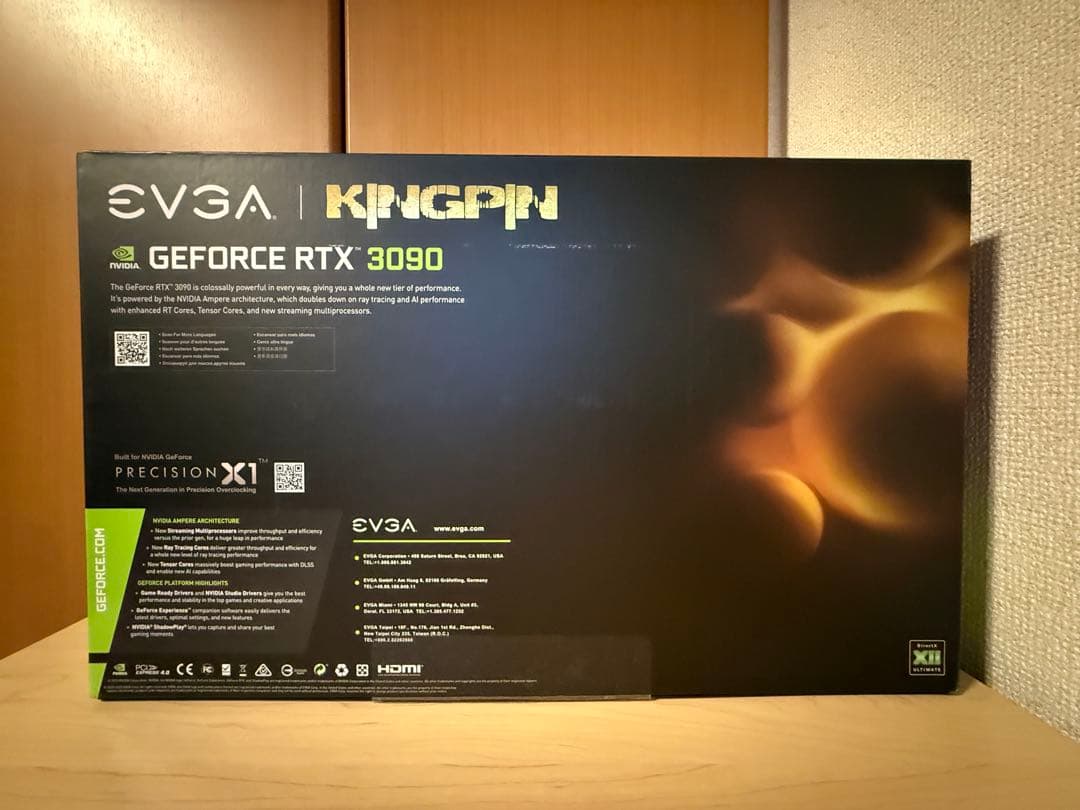 m*e様 EVGA GEFORCE RTX 3090 KINGPIN 日本未販売
