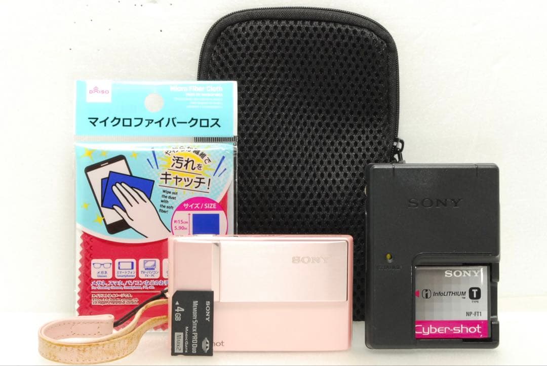 SONY DSC-T10 ❤️動作確認済 スマホ転送 ソニー ピンク コンデジ