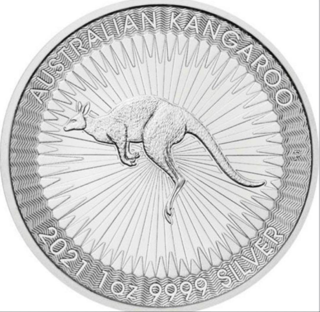 ★Storiaさま専用★【純銀】2021 カンガルー　地金　銀貨 1オンス