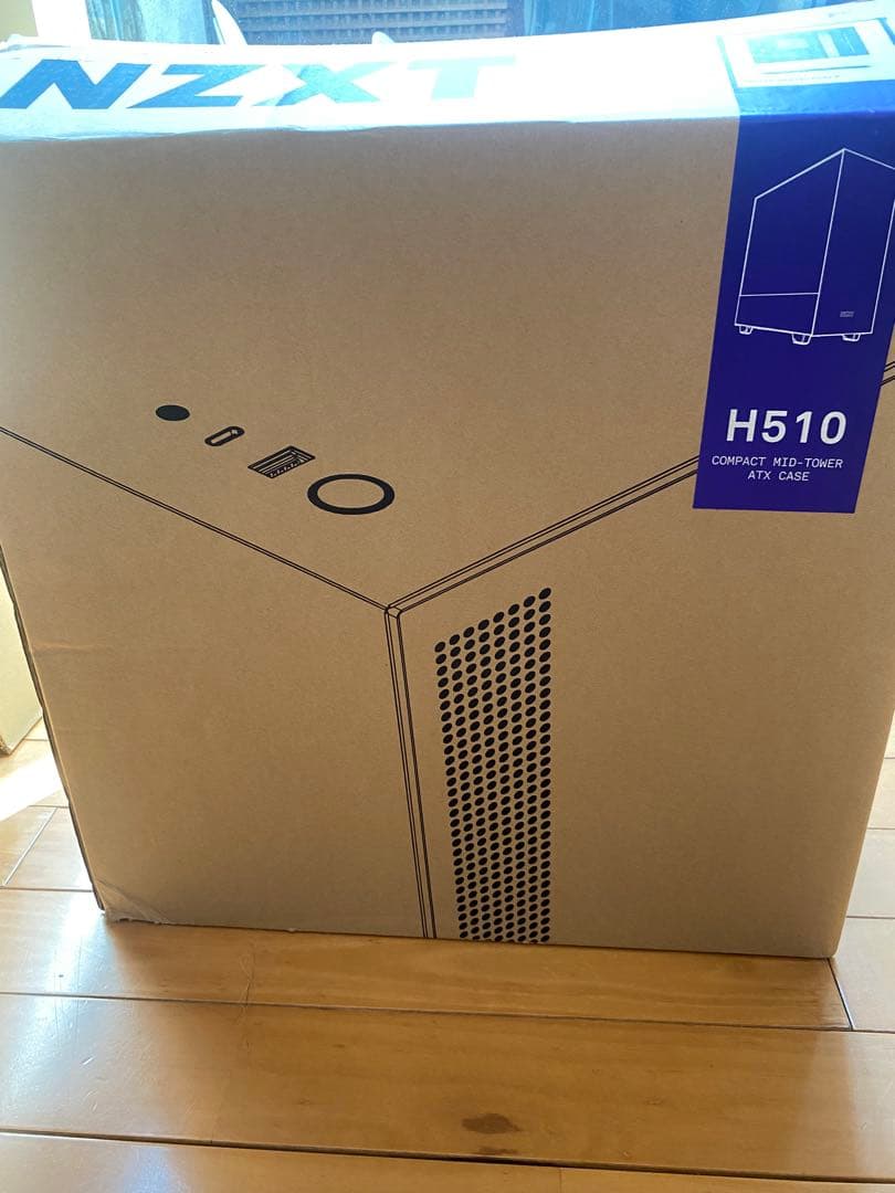 NZXT H510 ホワイト ミッドタワーPCケース