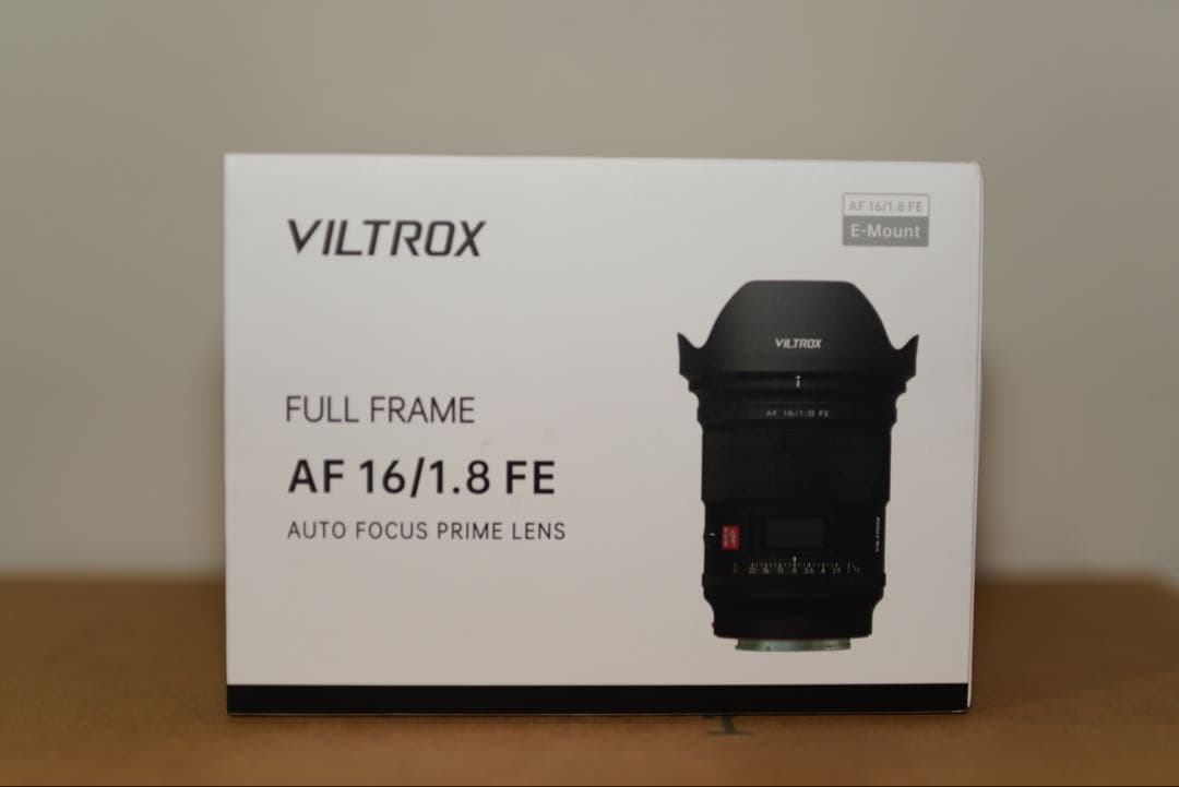 Viltrox（唯卓仕）16mm F1.8 フルサイズ対応 ソニーEマウント