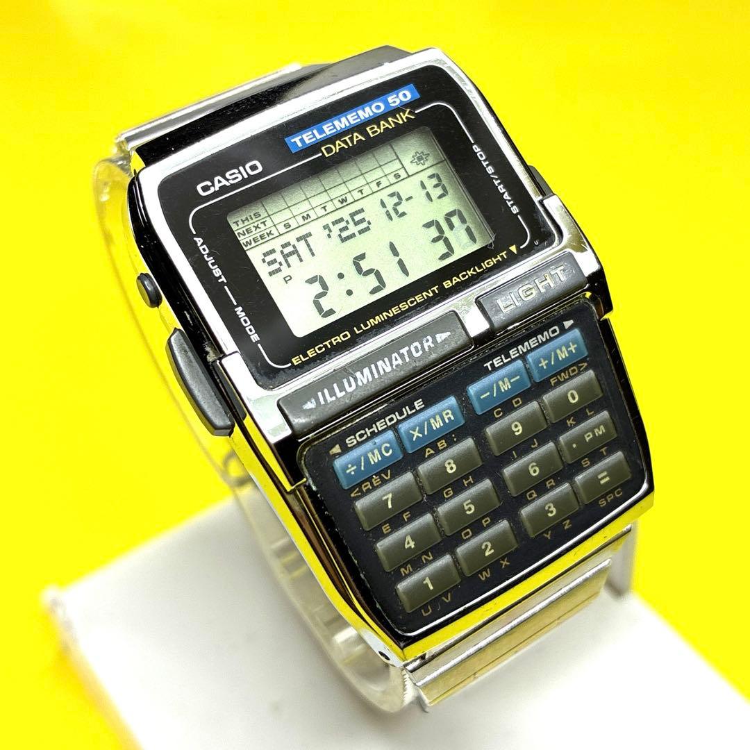 CASIO DATA BANK TELEMEMO50 腕時計