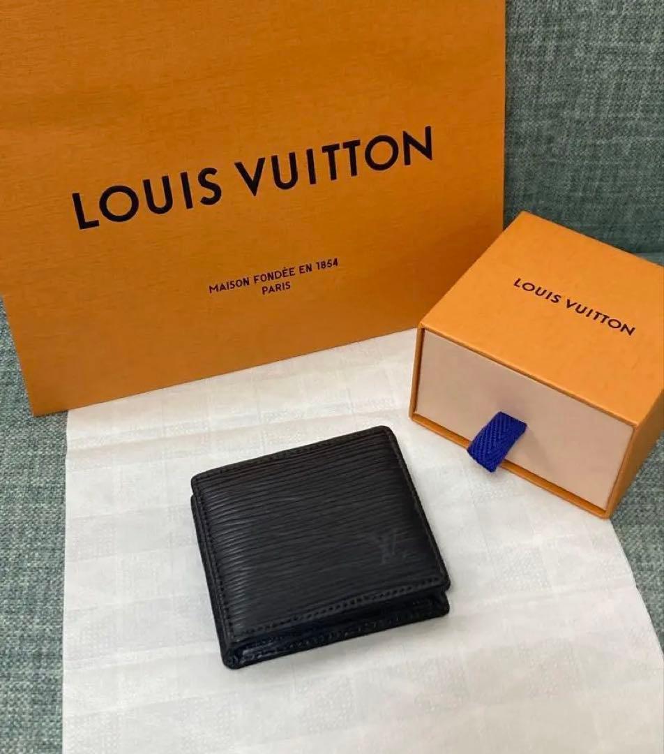 ルイヴィトン　ポルトフォイユ　エピ　ケース　新品未使用品　ブラック小銭入れ