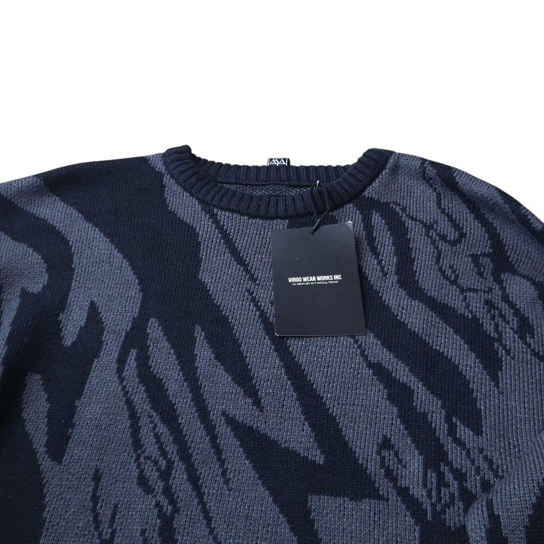 VIRGO ライトニング オーバーサイズニットセーター Lサイズ 新品未使用
