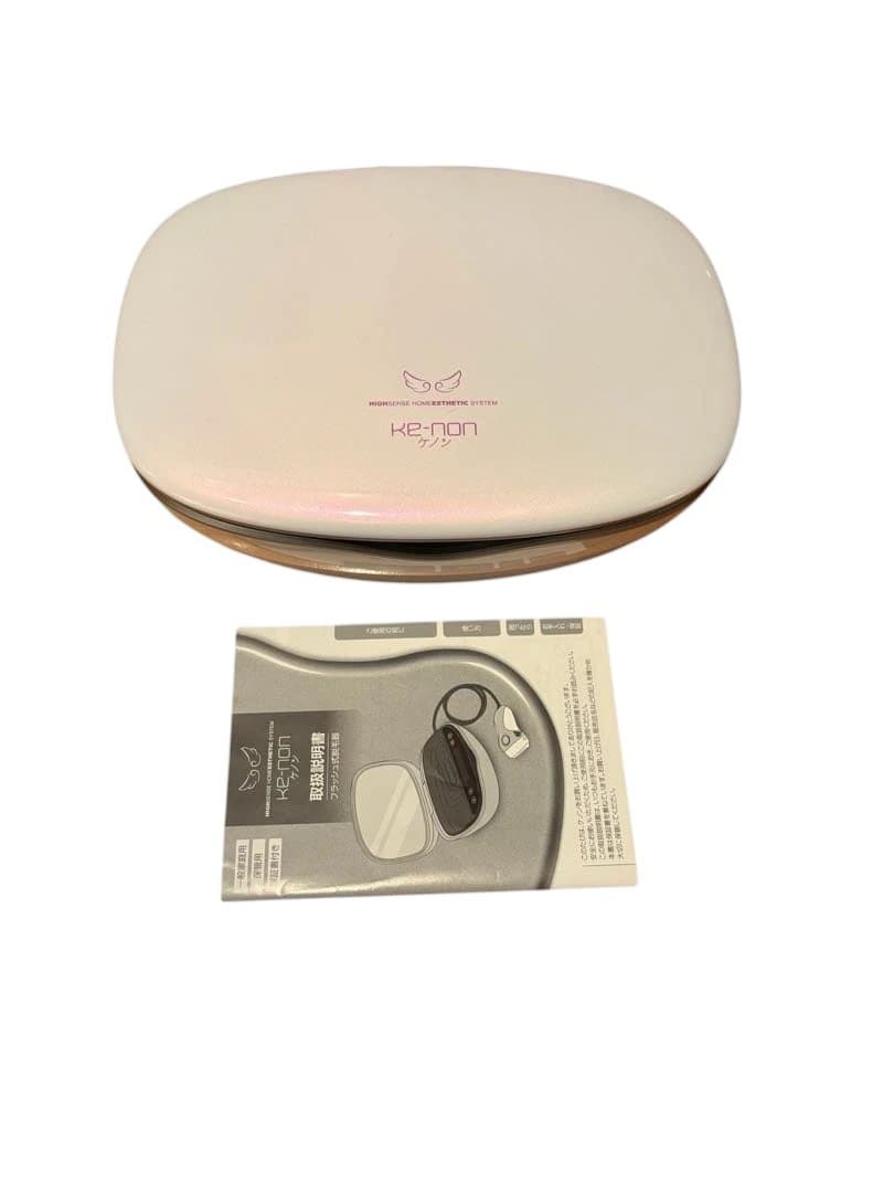 ケノン 脱毛器 ホワイト 取扱説明書付き