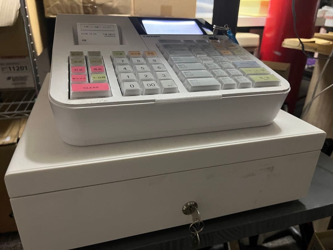 レジスター clover ロール付き