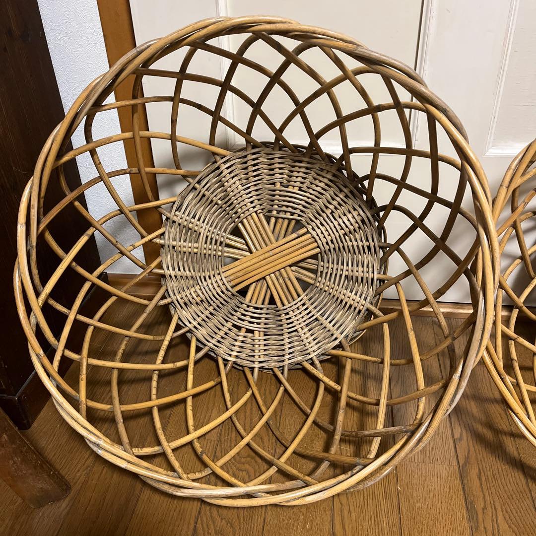 昭和レトロ　銭湯　かご　脱衣かご