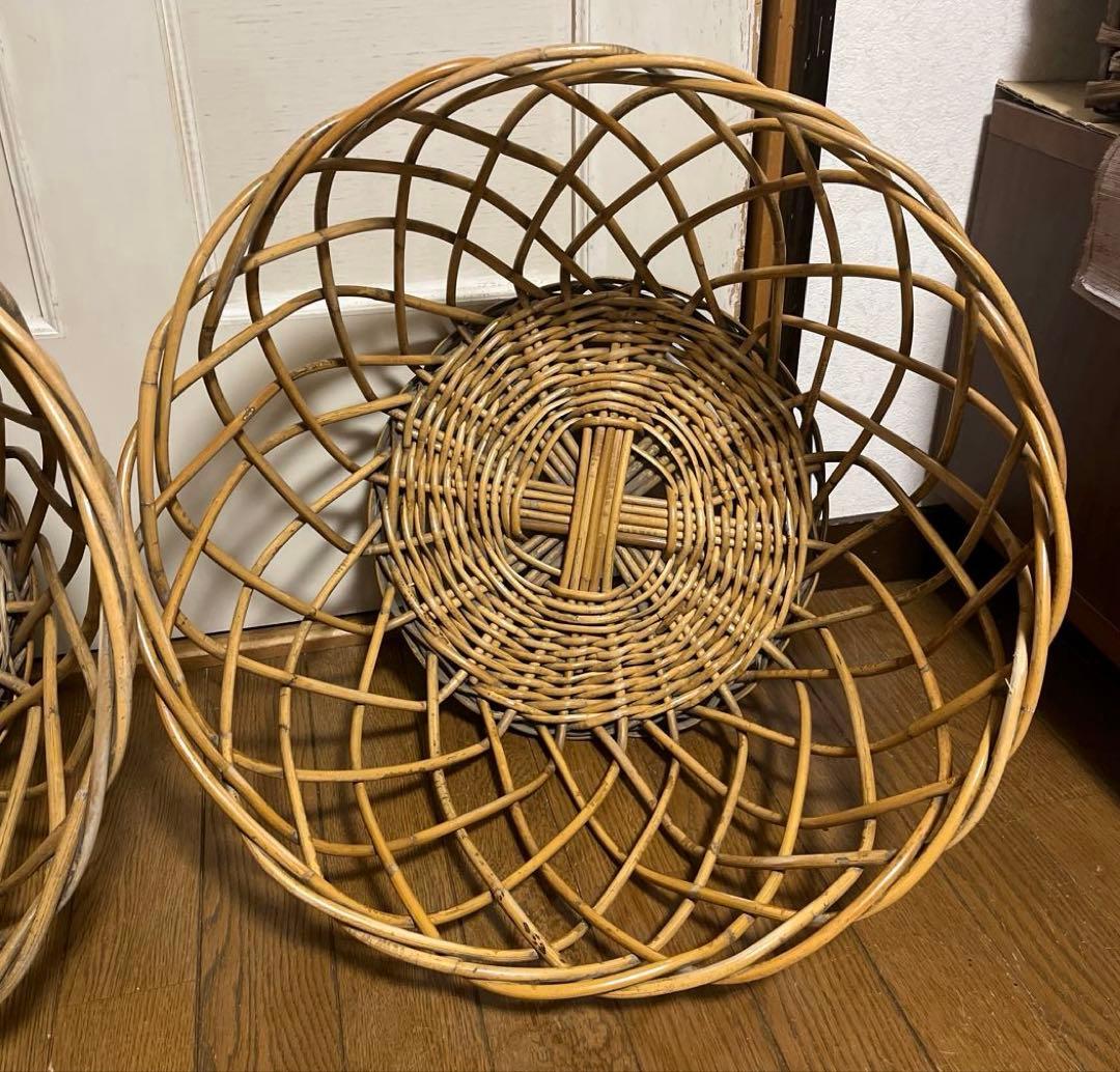 昭和レトロ　銭湯　かご　脱衣かご