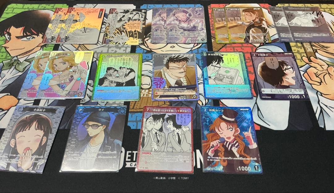 [写真3枚]コナンカードMR SR RP CPプロモ まとめ売り