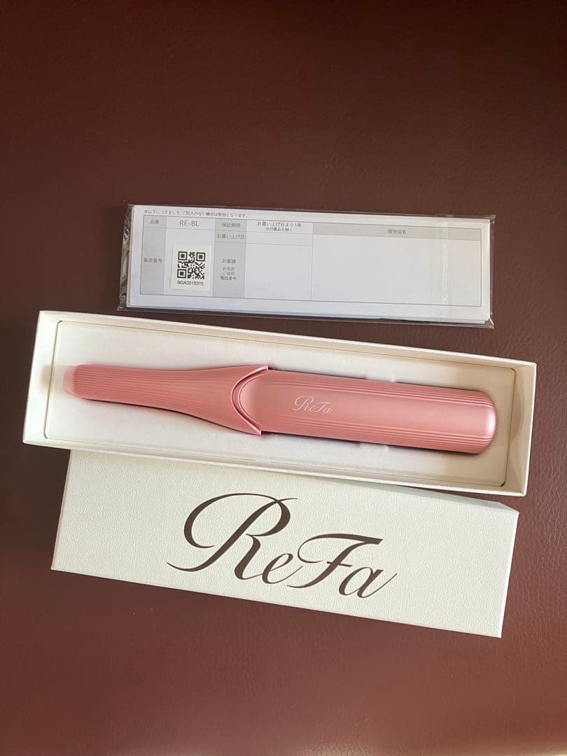 ReFa ピンク フィンガーアイロン　st6