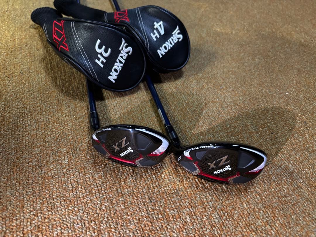 ほぼ新品　3H（19°）4H(22°) Srixon ZX5 ハイブリッド　2本