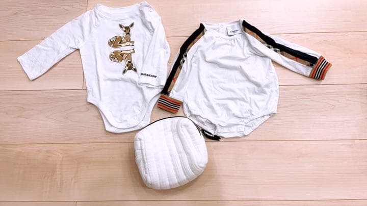 春服　Burberry ベビー　ロンパース　60〜70 新生児　キッズ