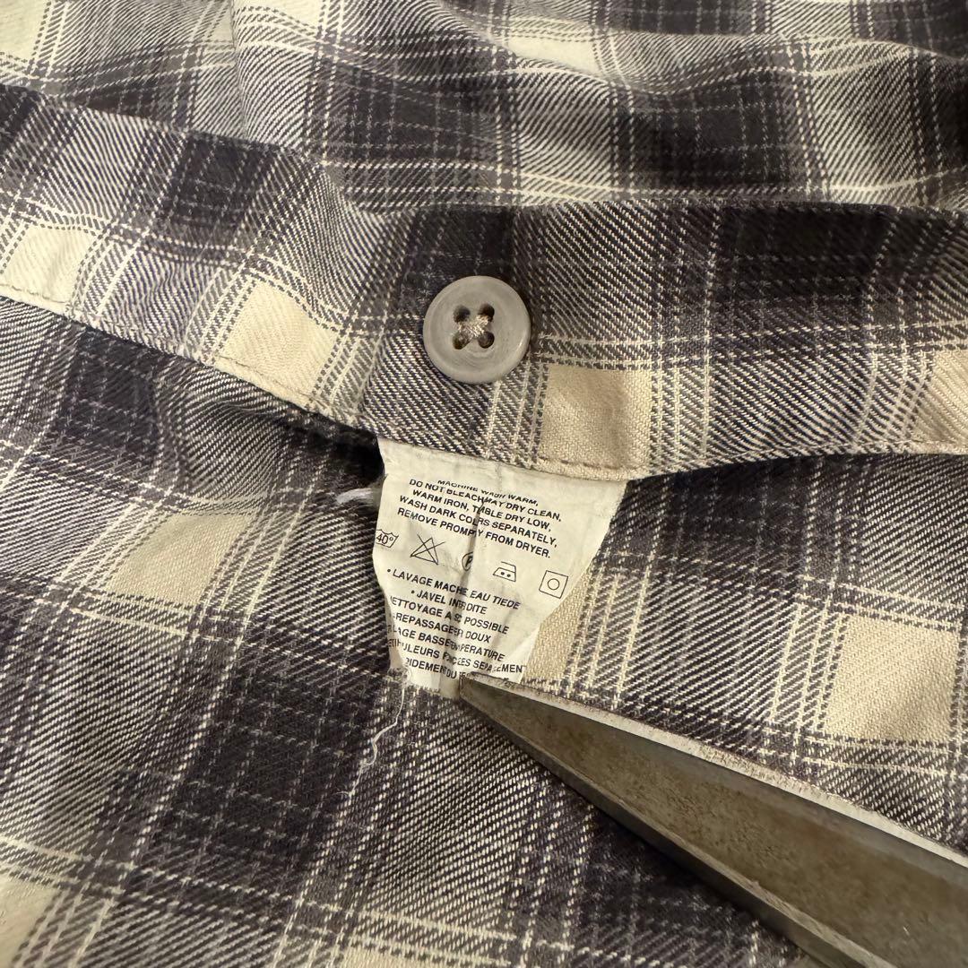 パタゴニア オンブレ シャドーチェック シャツ ポルトガル製　XL