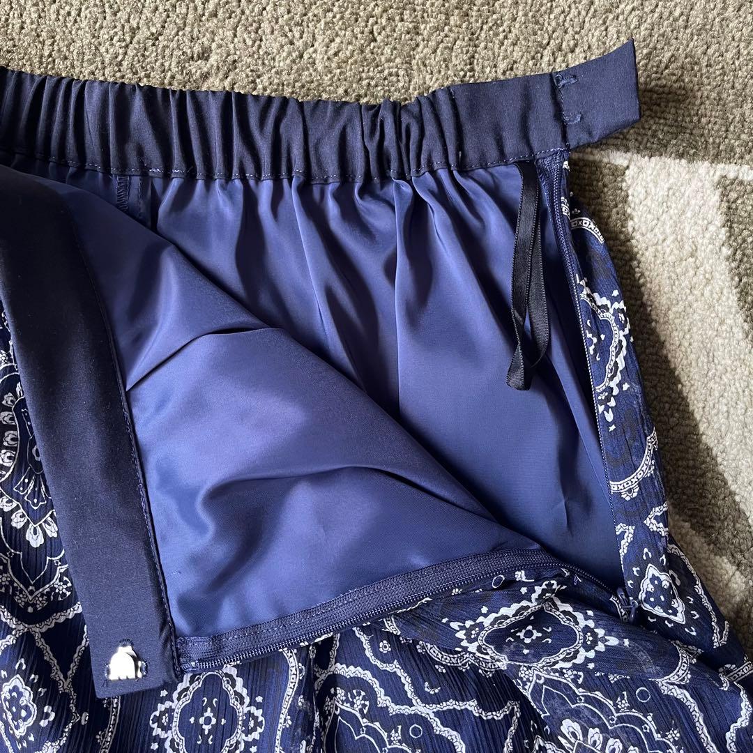 23区 オーナメントプリントギャザースカート　2024