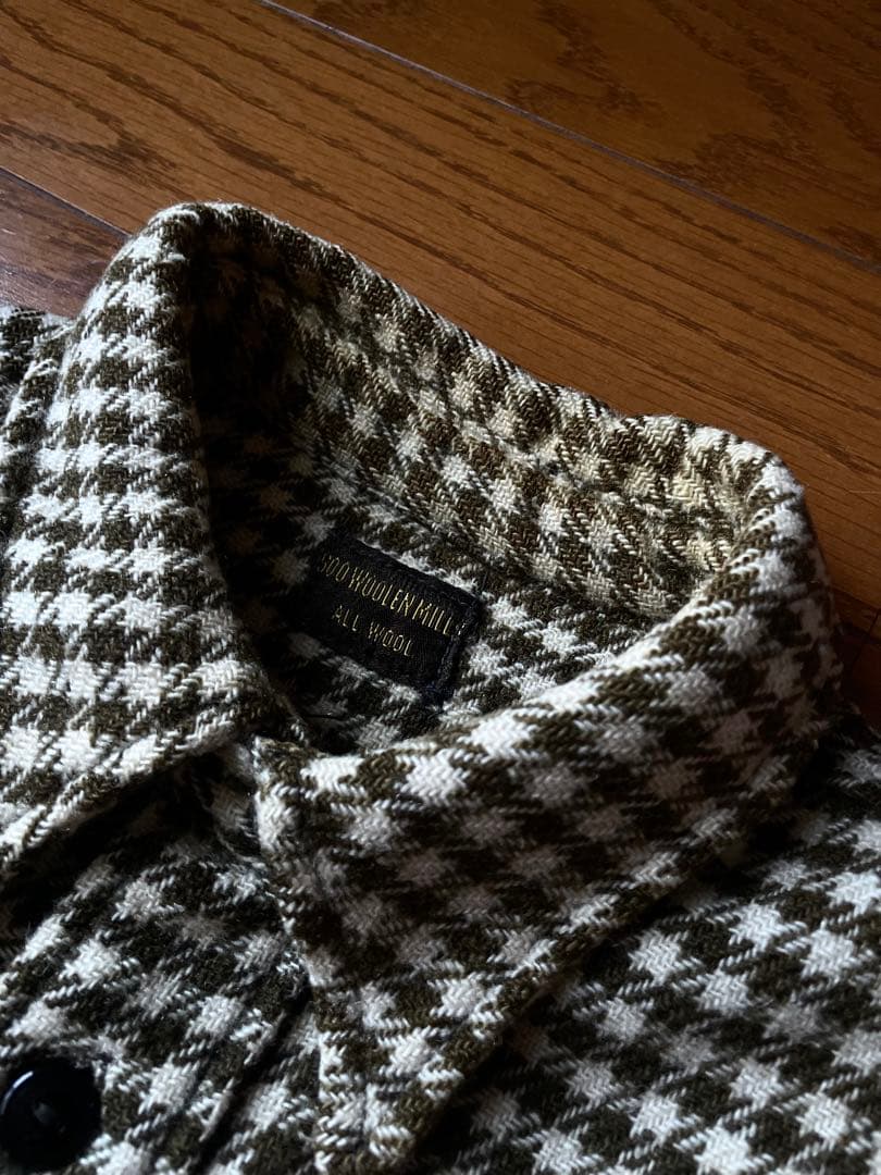 20s 30s チンスト ウールシャツ