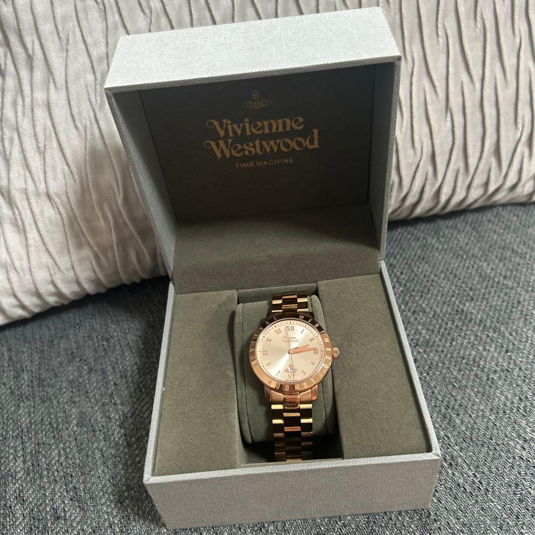 Vivienne Westwood 時計Time Machine ローズゴールド