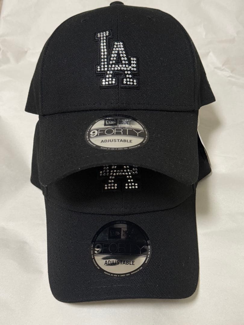 ニューエラ 9fourty ドジャース LA ラインストーン 2個セット