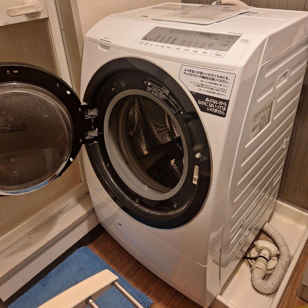 HITACHI ドラム式洗濯機 BD-SG100FL