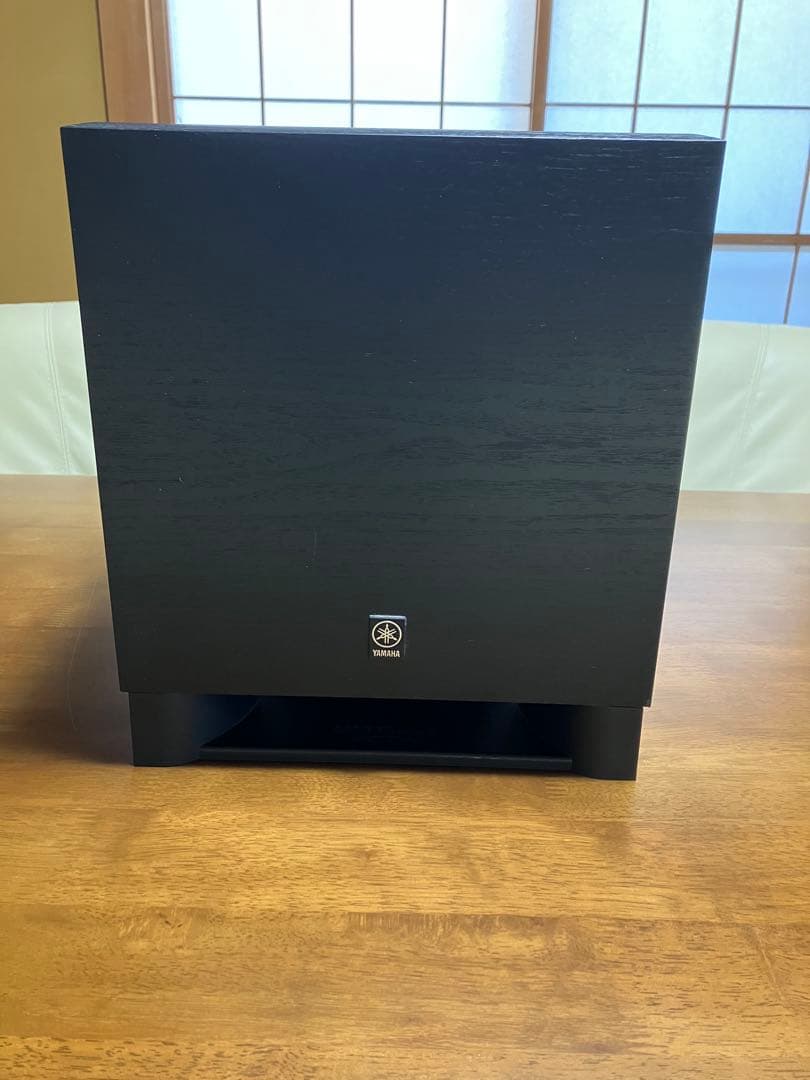 【美品】YAMAHA YST-SW010 サブウーファー黒木目 取説付き
