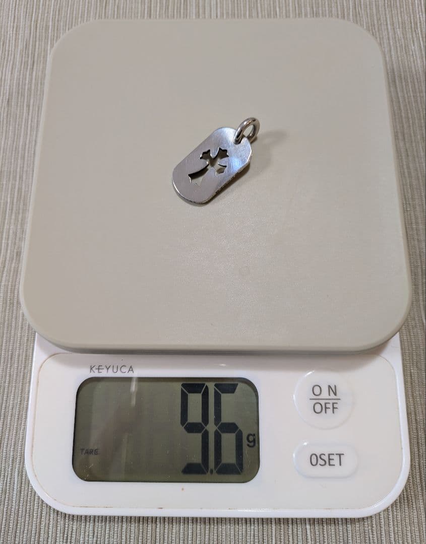 【正規品】CHROME HEARTS CROSS DOGTAG