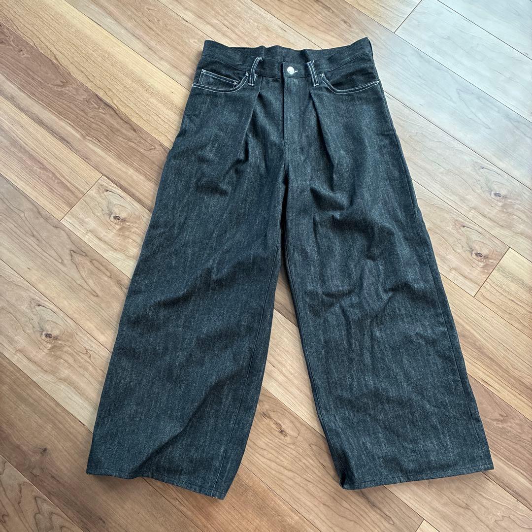 ベルベット　VELVET リジットデニム　バギー サイズ M
