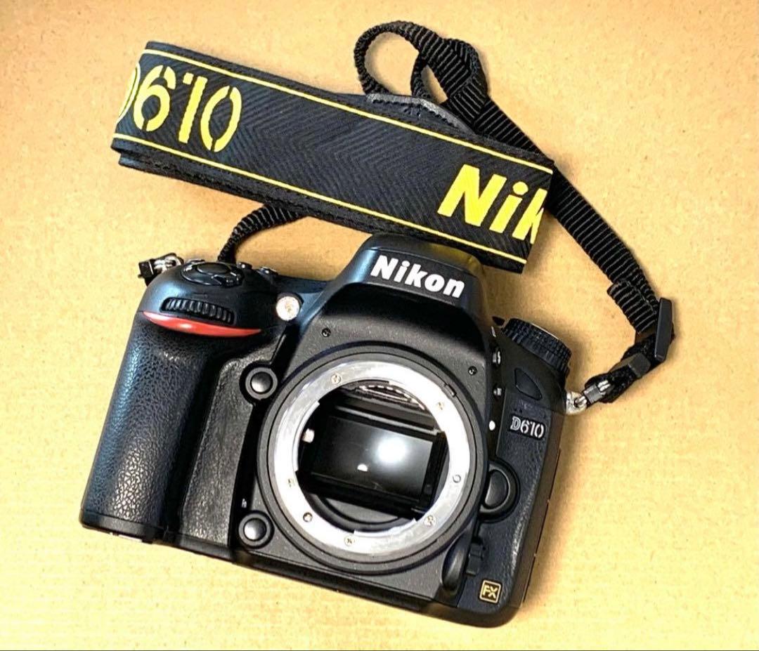 ◾️ニコン　D610ボディ　動作品　フルサイズ　FX Nikon　ジャンク