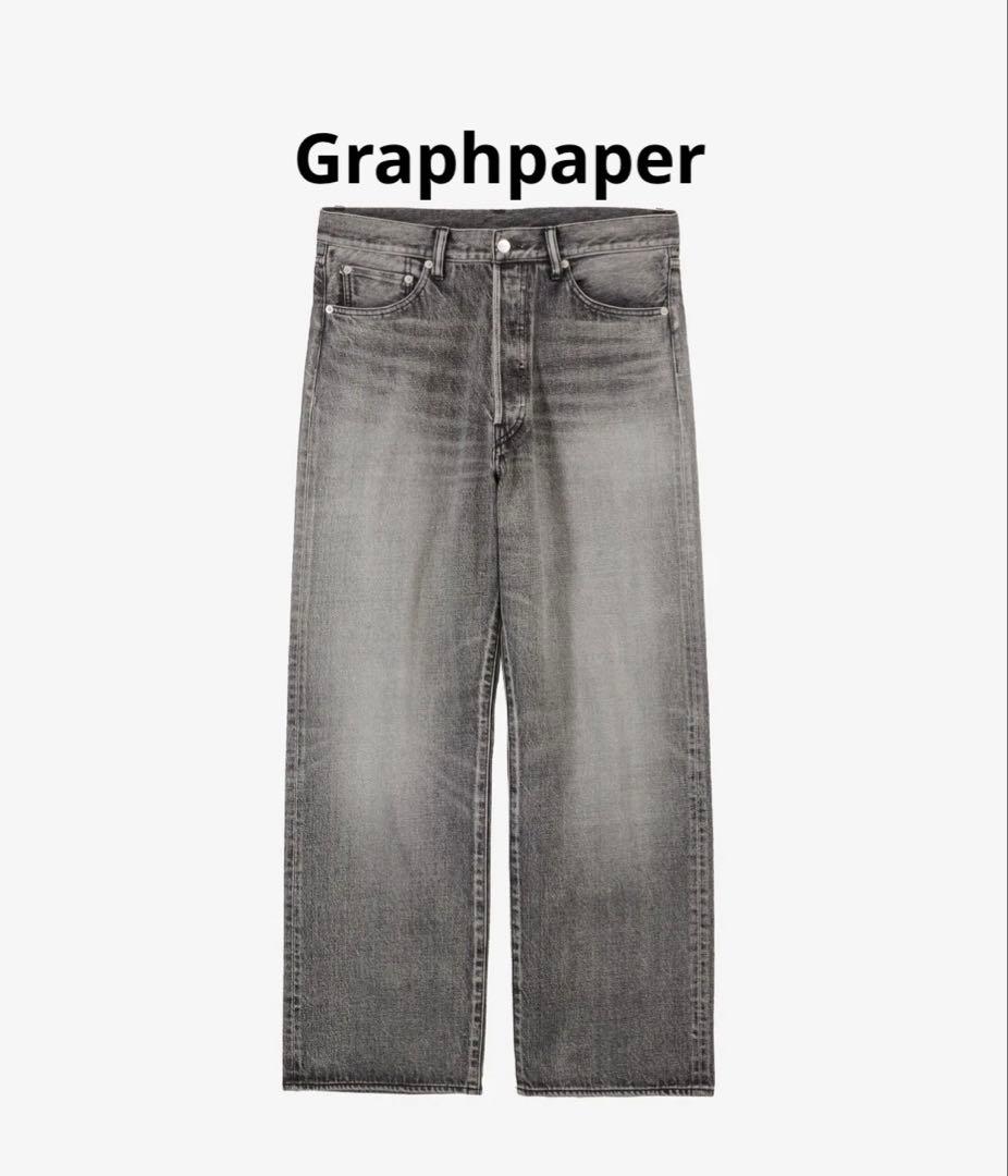 パンツ Graphpaper Selvage Denim LIGHT FADE