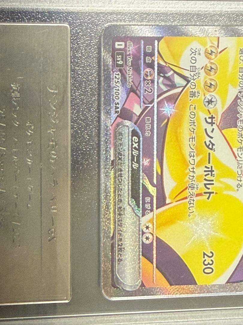 ナンジャモのハラバリーex SAR gemix10 black