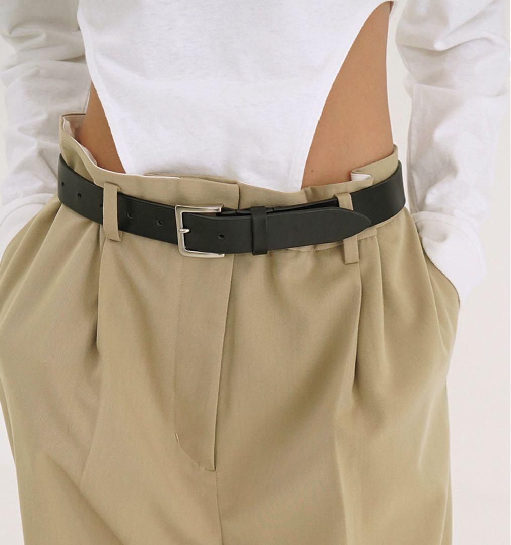 週末値下げ【完売品】新品クラネ☆レザーベルト