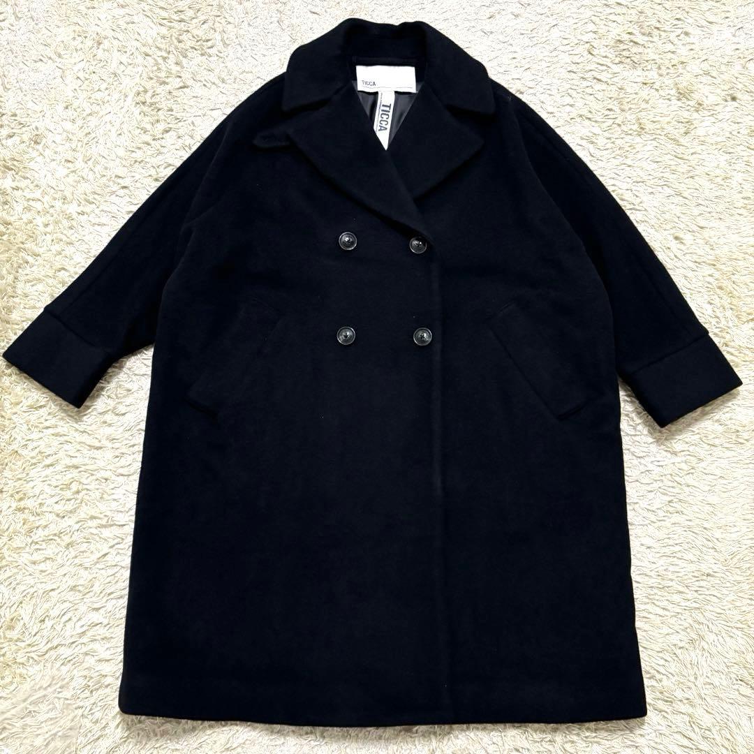 定番人気　2024AW TICCAティッカ テントコート ブラック