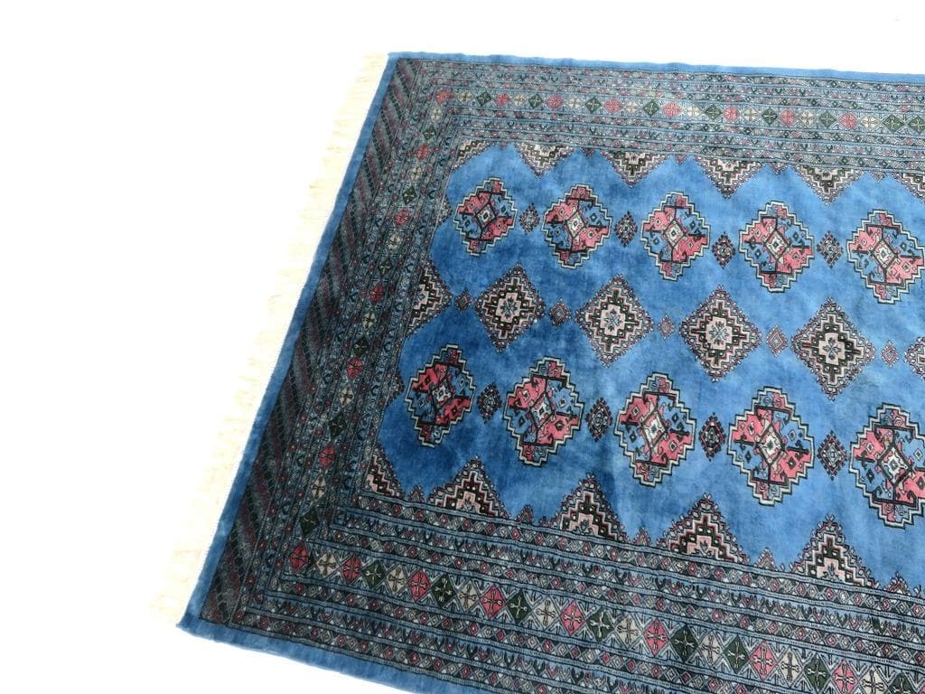 展示品　パキスタン　ラグ　カーペット　絨毯　手織り