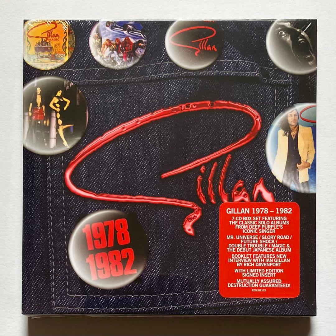 GILLAN『1978-1982 (7CD)』【未開封】