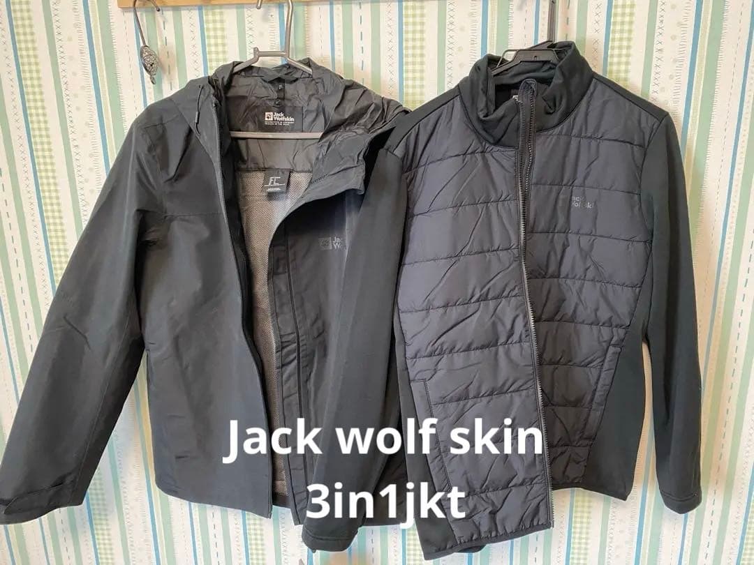 新品未使用　ジャックウルフスキン　GLAABACH 3IN1 hit M