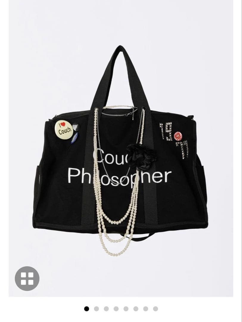 バッグ sculptor summer boston bag black