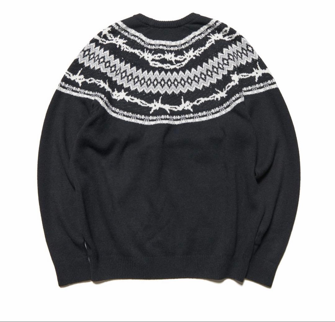 トップス uniform experiment 25AW NORDIC SWEATER